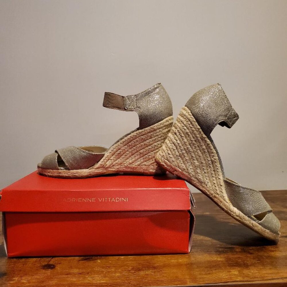 Wedge Sandals-Adrienne Vittadini